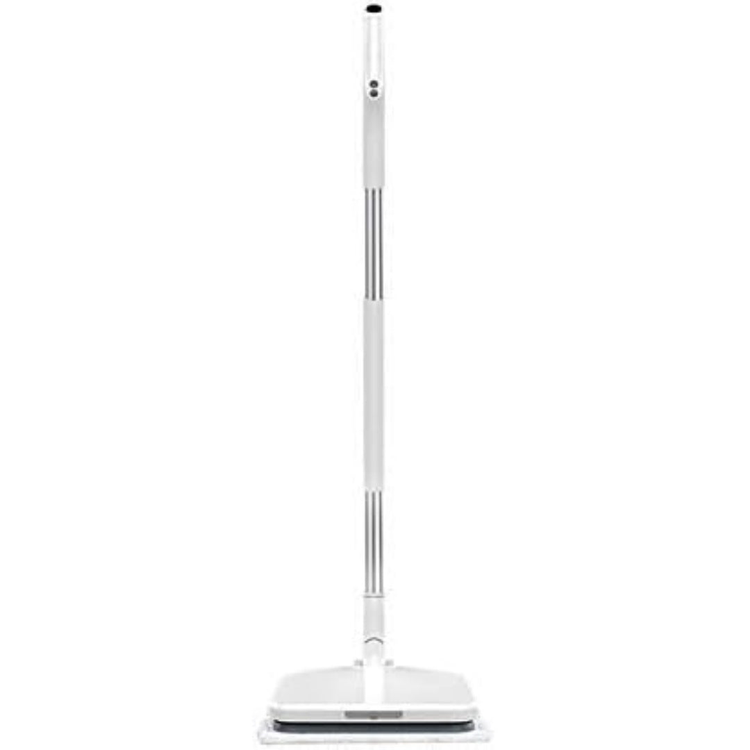 Aspirateur au format balai integrant la collecte sans sac et l'entretien des sols