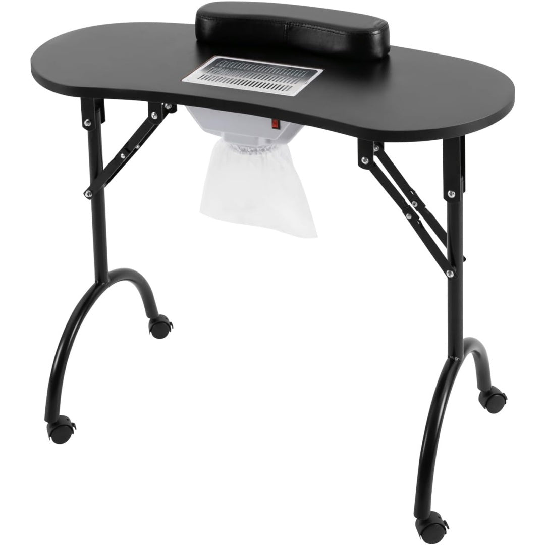 Aspirateur pour manucure integrant la collecte des poussieres de manucure et l'entretien du poste de travail
