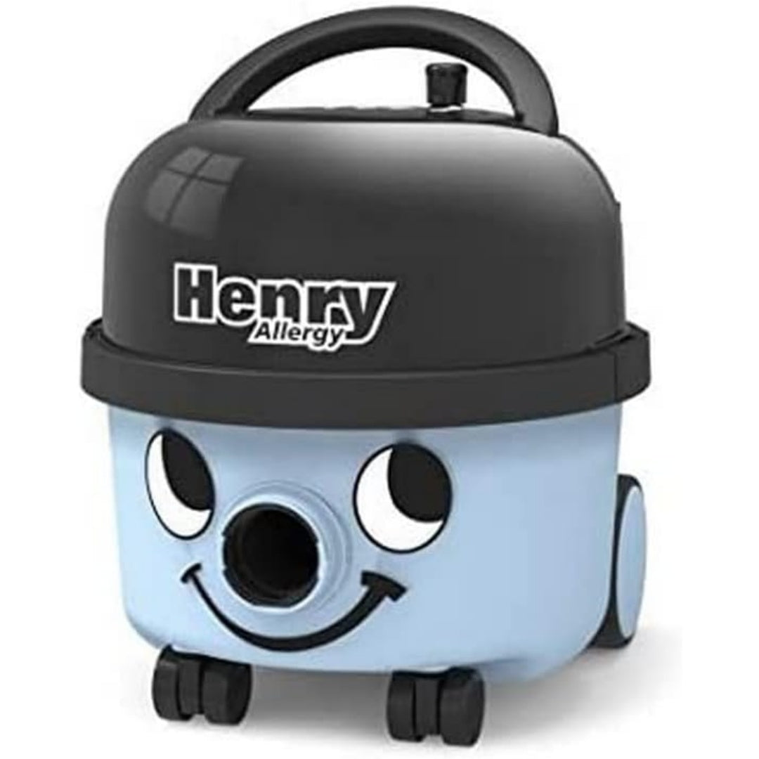 Aspirateur traineau avec une puissance annoncee de 620 W, coloris bleu